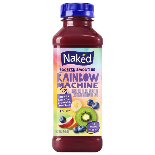 Save On Naked No Added Sugar Rainbow Machine Boosted Smoothie Order