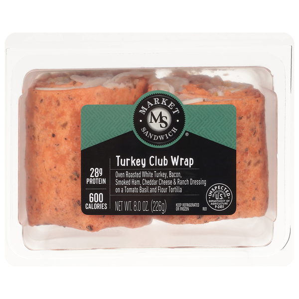 Save on Market Sandwich Turkey Club Wrap Order Online Delivery Food Lion