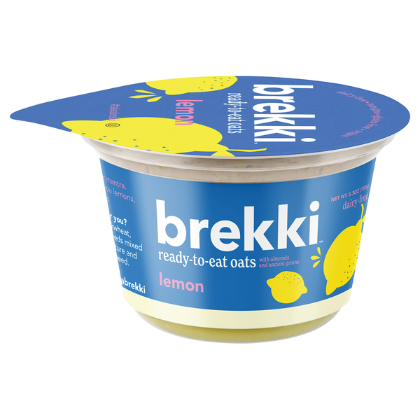 Brekki Lemon Ready-to-Eat Oats