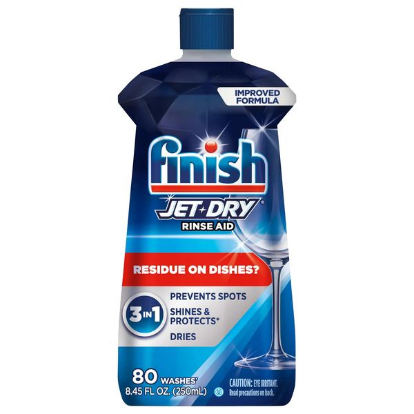 Finish Jet-Dry 3 in 1 Dishwasher Rinse Aid