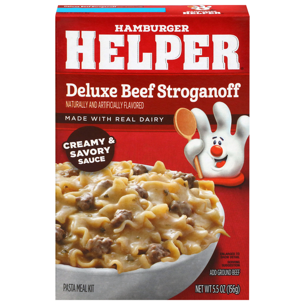 Hamburger Helper Deluxe Beef Stroganoff