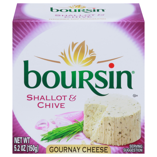 Save on Boursin Gournay Cheese Shallot & Chive Order Online Delivery