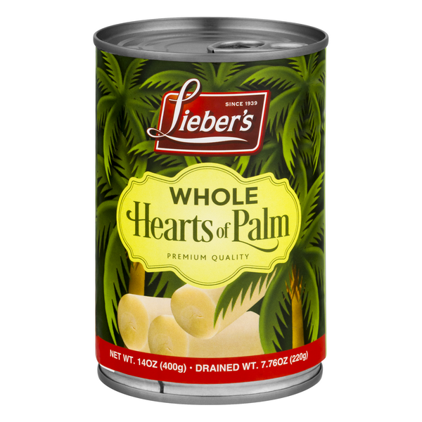 Save on Lieber's Whole Hearts of Palm Order Online Delivery Giant