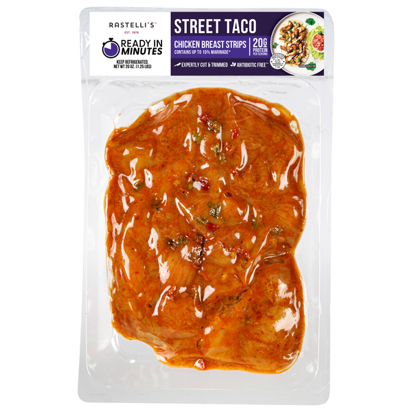 Rastelli's Street Taco Chicken Breast Strips