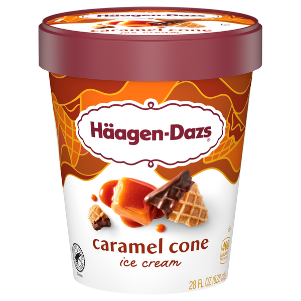 Haagen-Dazs Caramel Cone Ice Cream
