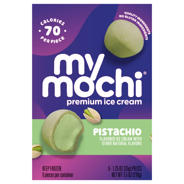 My Mochi Pistachio Ice Cream - 6 ct