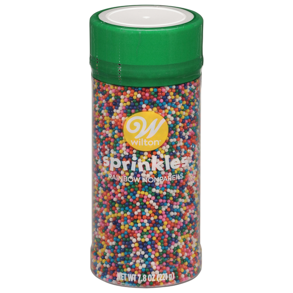 Wilton Rainbow Nonpareils Sprinkles