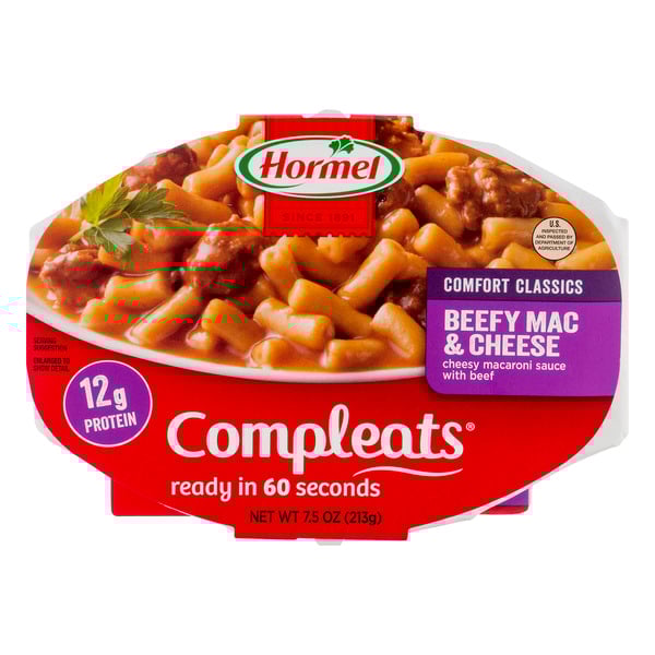 Hormel Compleats Comfort Classics Beefy Mac & Cheese
