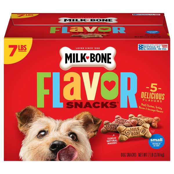 Milk-Bone Flavor Snacks Assorted Flavors Small Dog Treats