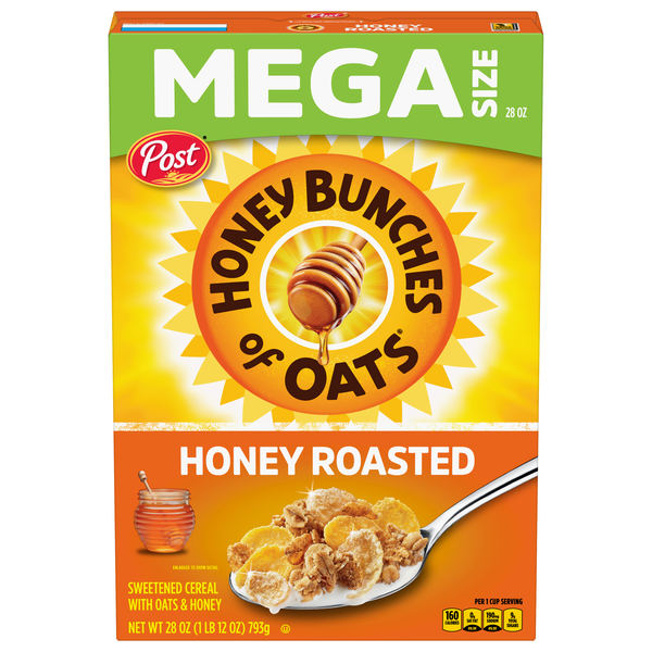 Honey Bunches of Oats Honey Roasted Cereal Mega Size