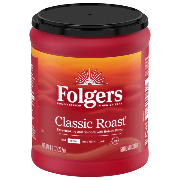 Folgers Classic Roast Medium Roast Ground Coffee