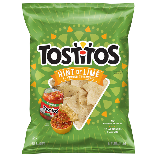 Tostitos Hint of Lime Tortilla Chips