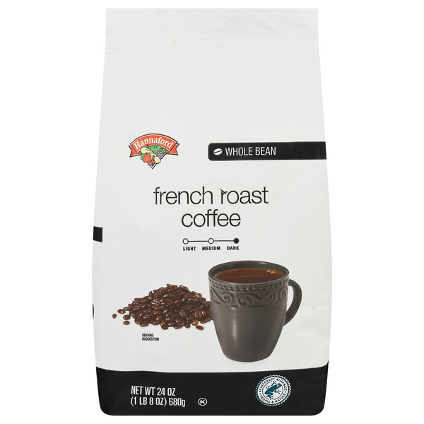 Hannaford French Roast Dark Roast Whole Bean Coffee