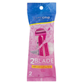 CareOne Disposable Razor 2 Blade with Lubricating Strip