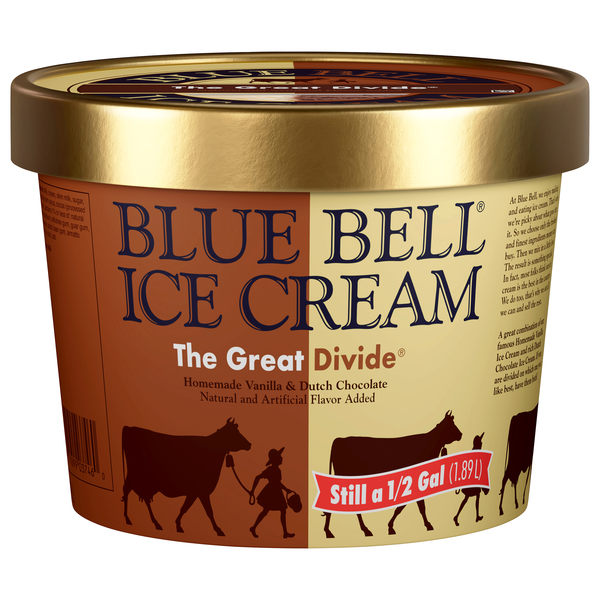 Blue Bell The Great Divide Ice Cream