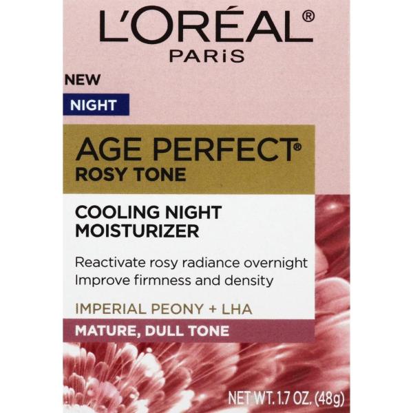 Save On L Oreal Age Perfect Cooling Night Moisturizer Rosy Tone Order 
