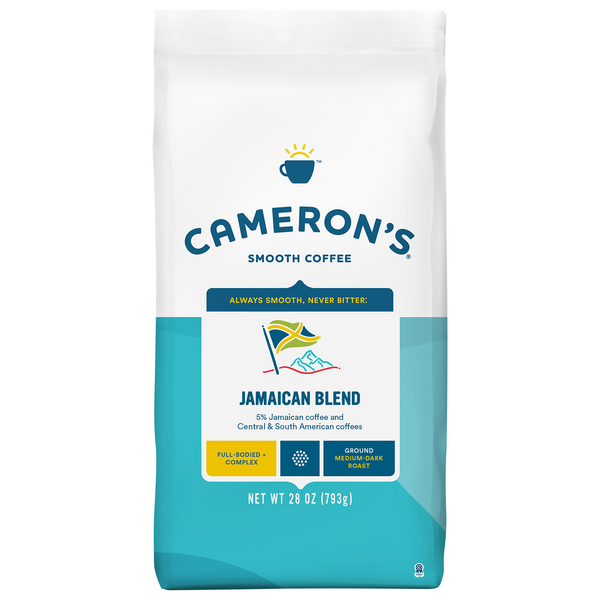 Save on Cameron's Jamaica Blue Mountain MedDark Roast Coffee (Ground