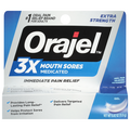 Orajel Extra Strength Oral Pain Reliever Gel for All Mouth Sores