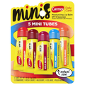Carmex Moisturizing Lip Balm SPF 15 Sunscreen Mini Tubes Assorted - 5 ct
