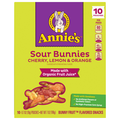 Annie's Sour Bunnies Assorted Flavor Fruit Snacks - 10 ct