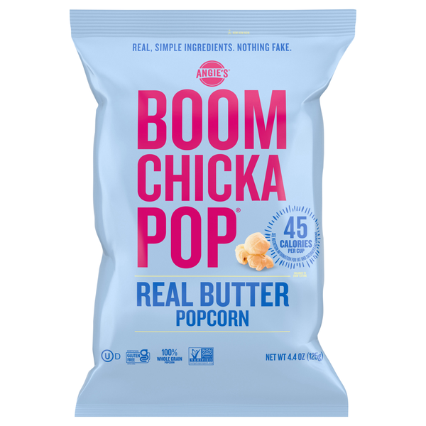Angie's BOOMCHICKAPOP Gluten Free Real Butter Popcorn