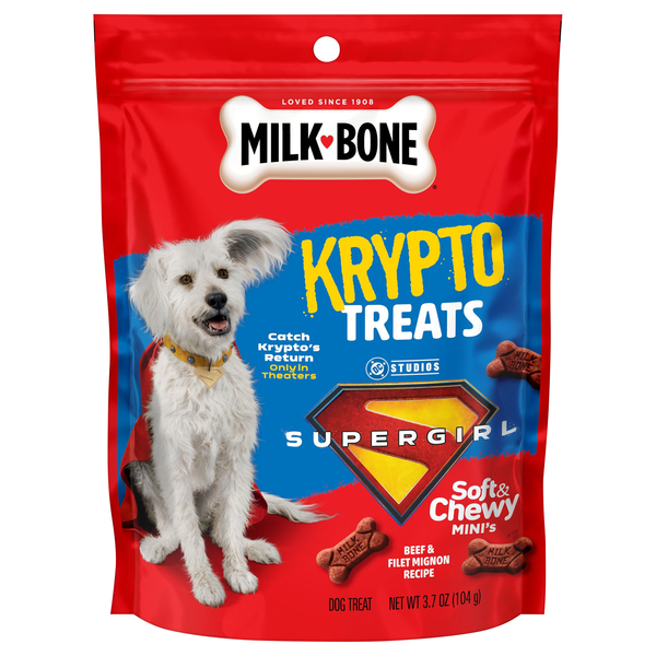 Milk-Bone Mini's Krypto Treats Beef & Filet Mignon Soft & Chewy Dog Treats