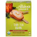 Alden's Organic Thai Tea Swirl Frozen Dessert Bars - 4 ct