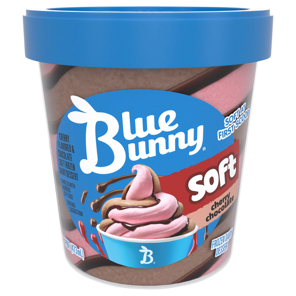 Blue Bunny Twist Cherry Chocolate Frozen Dairy Dessert