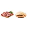 Food Lion Deli Cooked Ham & White American Cheese (Regular Sliced)