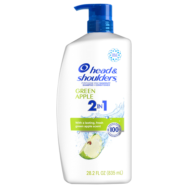 Head & Shoulders 2-in-1 Dandruff Shampoo + Conditioner Green Apple