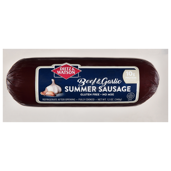 Dietz & Watson Beef & Garlic Summer Sausage
