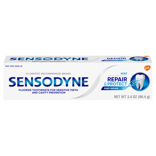 Sensodyne Repair & Protect Sensitive Teeth & Cavity Protection Toothpaste