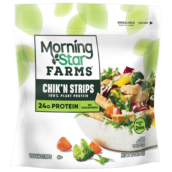 MorningStar Farms Plant-Based Chik'n Strips Frozen
