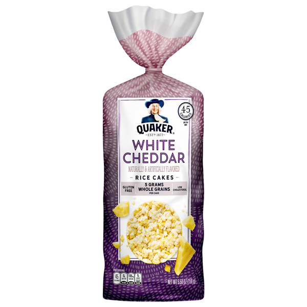 Quaker Gluten Free White Cheddar Rice Cakes