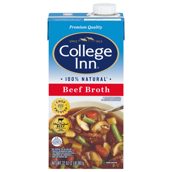 College Inn 100% Natural Beef Broth