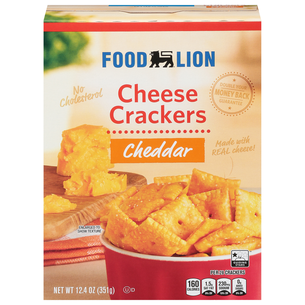 Food Lion Cheddar Cheese Crackers