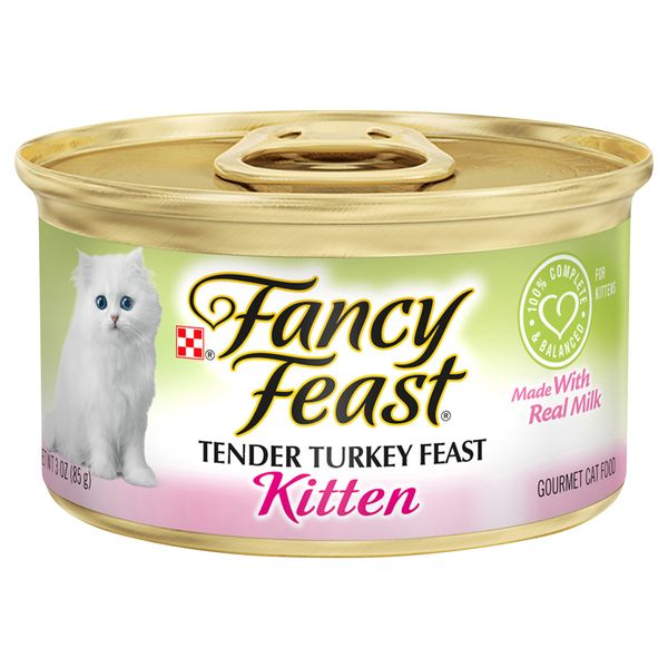 Fancy Feast Gourmet Tender Turkey Feast Wet Kitten Food