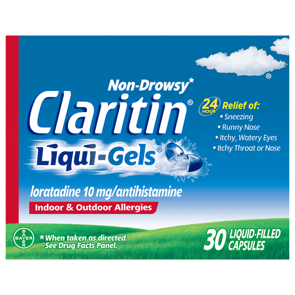 Claritin Allergy 24 Hour Liqui-Gels Non Drowsy
