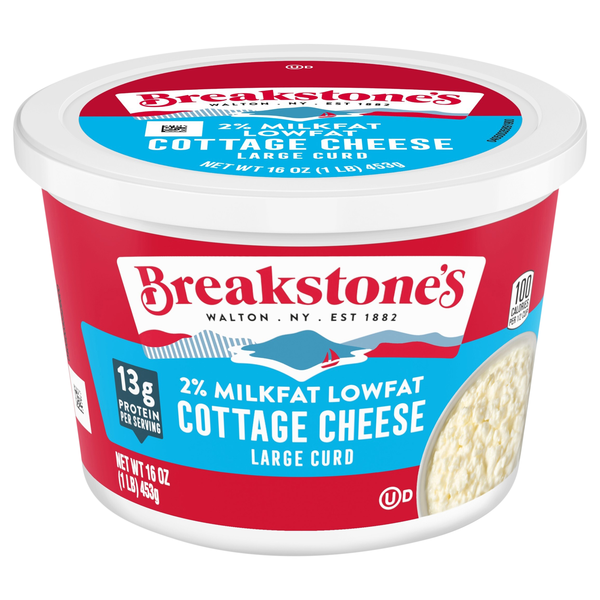 Breakstone's 2% Low Fat Large Curd Cottage Cheese