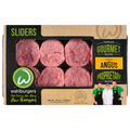 Wahlburgers Gourmet Blend Angus Ground Beef Burger Sliders - 8 ct Fresh