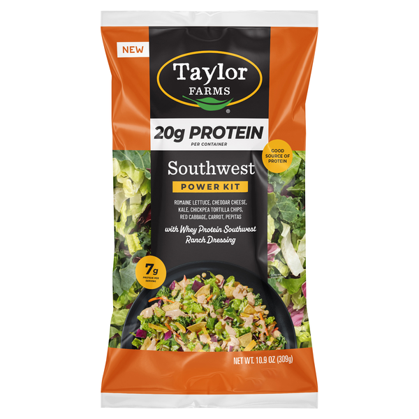 Taylor Farms Southwest Protein Power Salad Kit