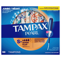 Tampax Pearl Unscented Super Plus Tampons