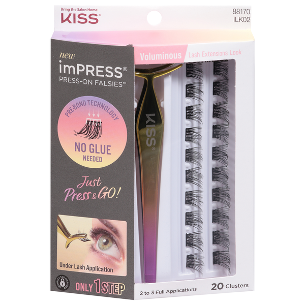 imPRESS Press & Go Press-On Falsies Clusters