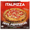 Italpizza Wood Fired Devil Pepperoni Pizza Frozen