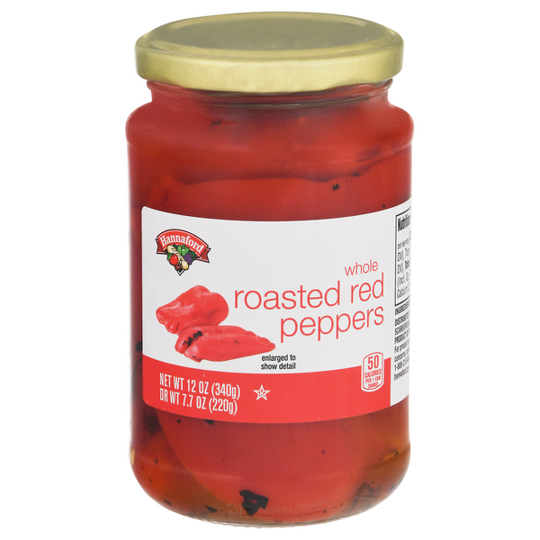 Hannaford Whole Roasted Red Peppers