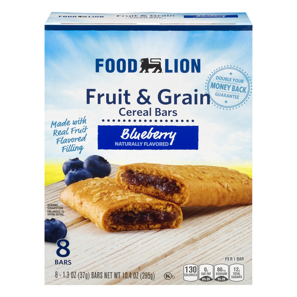 Save on Food Lion Fruit & Grain Cereal Bar Blueberry 8 ct Order