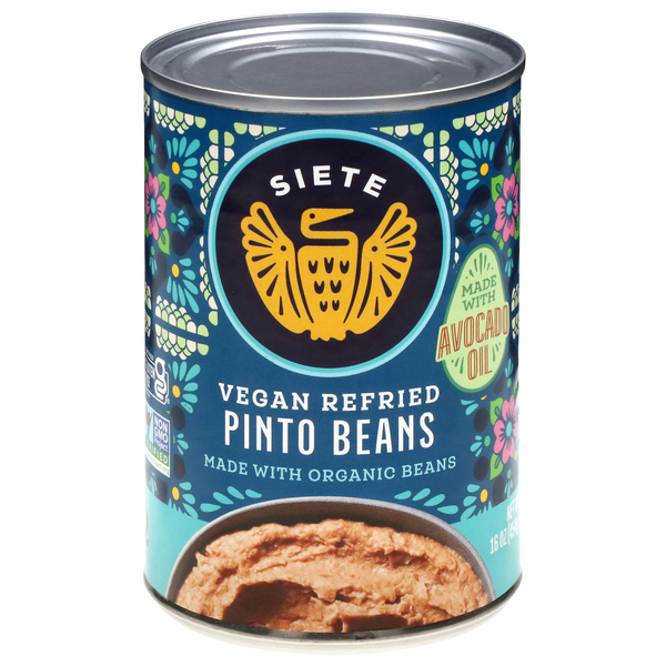 Siete Organic Vegan Refried Pinto Beans