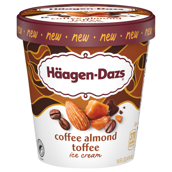 Haagen-Dazs Coffee Almond Toffee Ice Cream