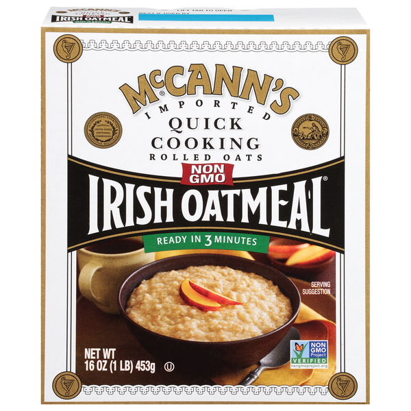 McCann's Imported Quick Cooking Rolled Oats Irish Oatmeal