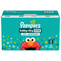 Pampers Baby Dry Size 4 Baby Diapers 22-37 lb
